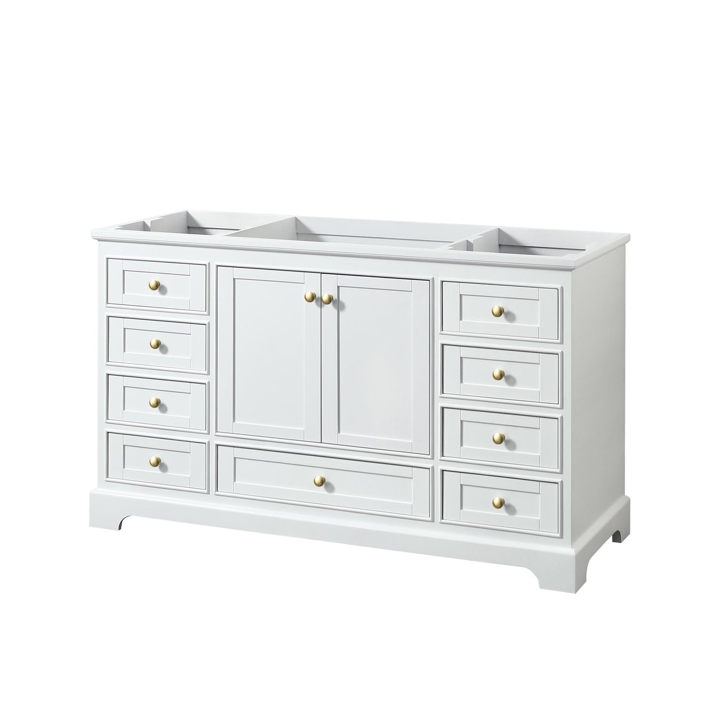 Deborah Single Bathroom Vanity - 59.25W x 34.25H x 21.5D