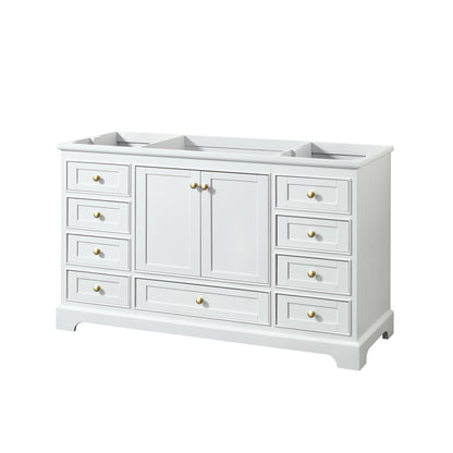 Deborah Single Bathroom Vanity - 59.25W x 34.25H x 21.5D