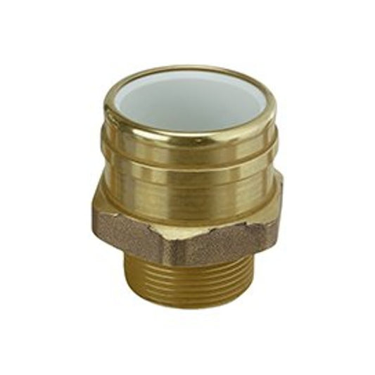 MetalHead™ Straight Adapter, 1-1/2 in, PVC x MNPT