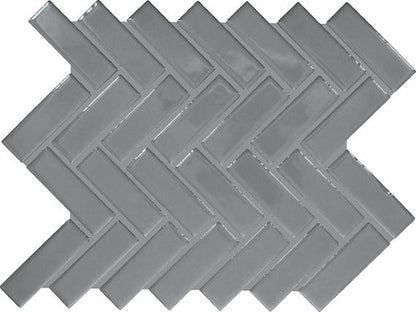 Keystones Suede Gray Hexagon 2X2 Matte