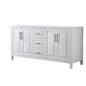 Daria Double Bathroom Vanity - 71W x 35H x 21.5D
