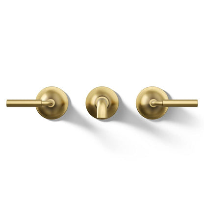 Tone 1.2 GPM Wall Mounted Widespread Bathroom Faucet