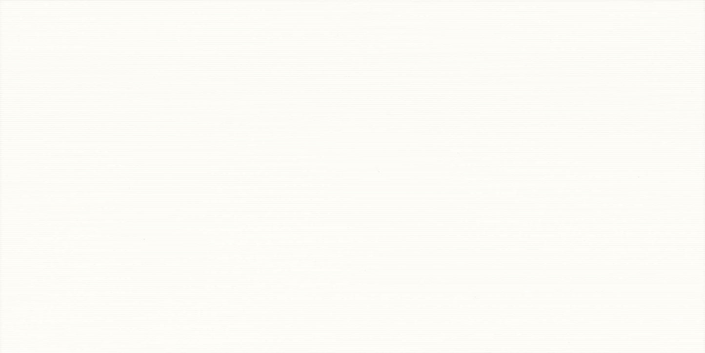 Multitude Origami White Rectangle, Hex 12X24 Textured