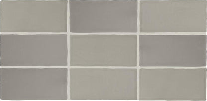 Farrier Dartmoor Grey Rectangle 2.5X5 Satin