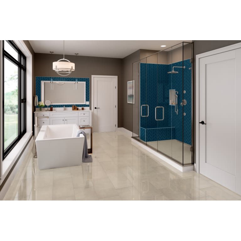 STERLINA II IVORY PL 12X24