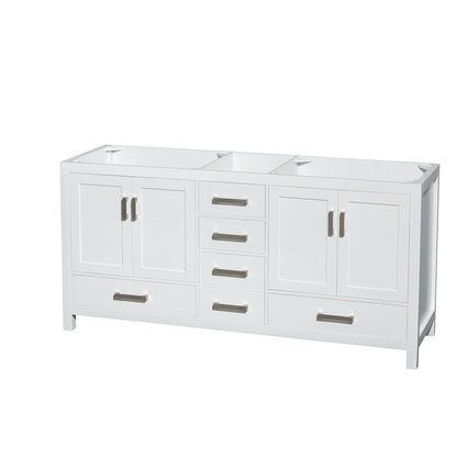 Sheffield Double Bathroom Vanity - 70.75W x 35H x 21.5D