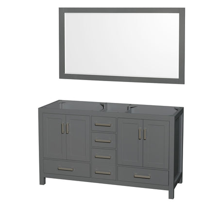 Sheffield Double Bathroom Vanity - 59W x 35H x 21.5D