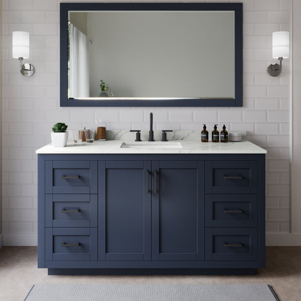 Miranda Single Bathroom Vanity - 66W x 33.75H x 22D