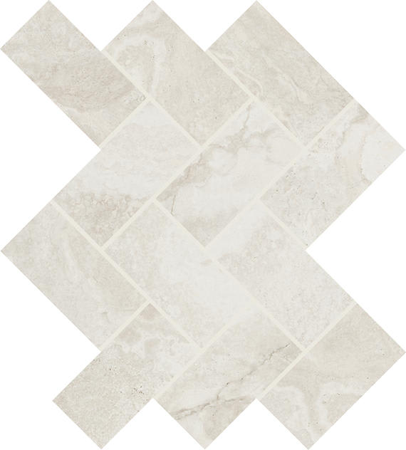 Archaia Relic White Rectangle 12X24 Matte