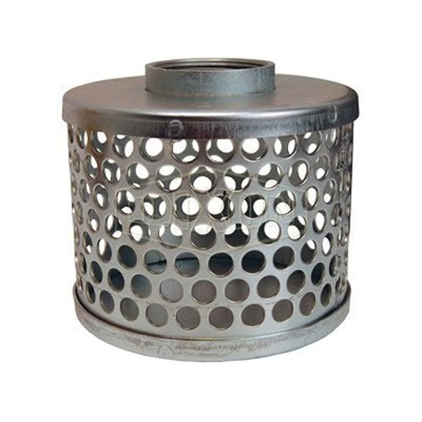 Standard Round Hole Strainer, 3 in, Steel