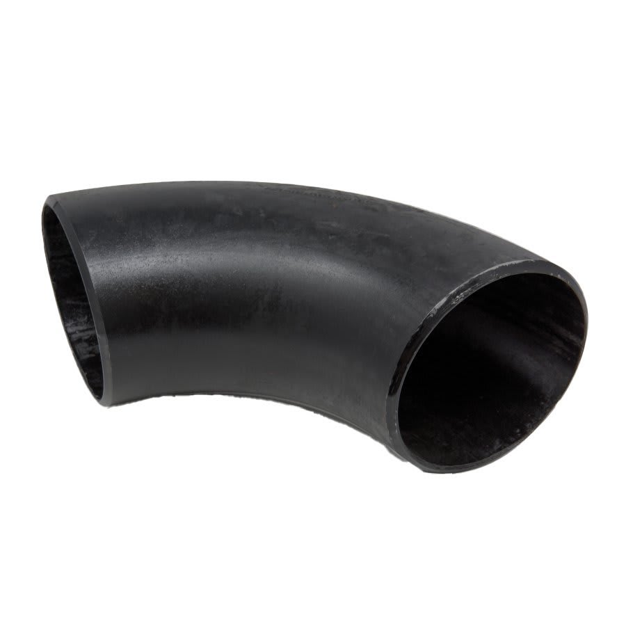 Carbon Steel Long Radius 90 deg Elbow, 6 in, Butt Weld, Buy American