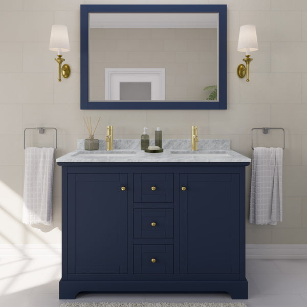 Avery Double Bathroom Vanity - 48W x 35H x 22D