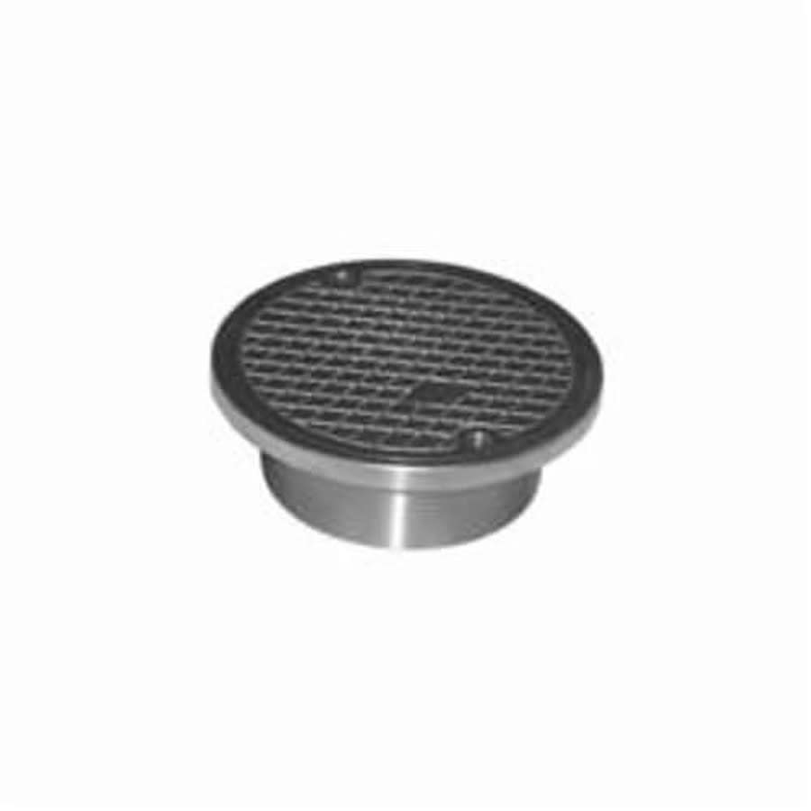 Cleanout Cover, 6 in, Round, Nickel Bronze