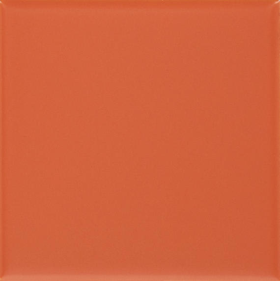 Color Wheel Linear Matte Orange Burst Rectangle 4X8 Matte