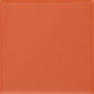 Color Wheel Linear Matte Orange Burst Rectangle 4X16 Matte