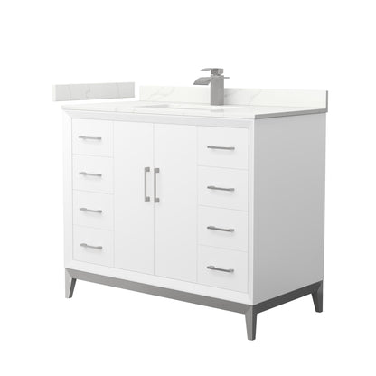 Amici Single Bathroom Vanity - 42W x 35.25H x 22D