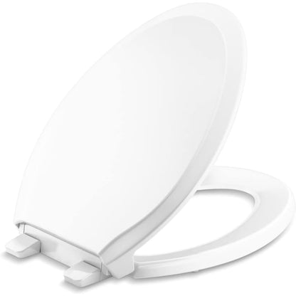 Rutledge Elongated Closed-Front Toilet Seat with Soft Close and Quick Release