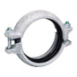 Rigid Coupling, 1-1/2 in, Groove, Ductile Iron, Galvanized