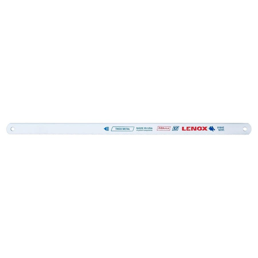 Hacksaw Blade, 12 in L Blade, HSS Cutting Edge, 14, Bi-Metal Blade, 10-Pack