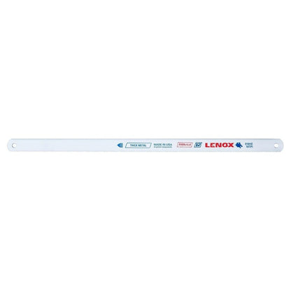 Hacksaw Blade, 12 in L Blade, HSS Cutting Edge, 14, Bi-Metal Blade, 10-Pack