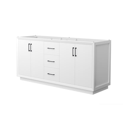 Strada Double Bathroom Vanity - 71W x 34.25H x 21.75D