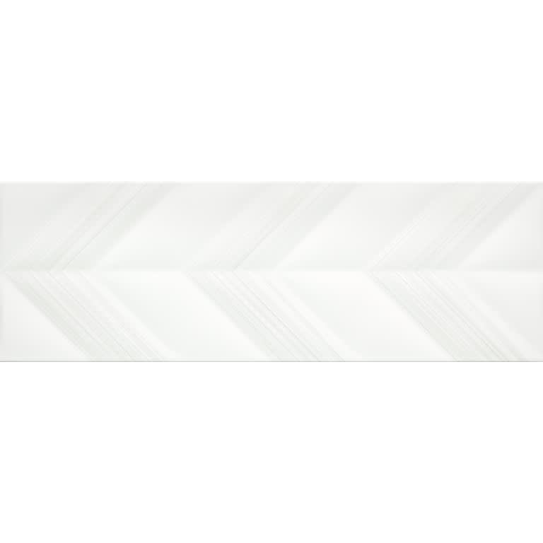 VERTIGO WHITE CHEVRON 10X30