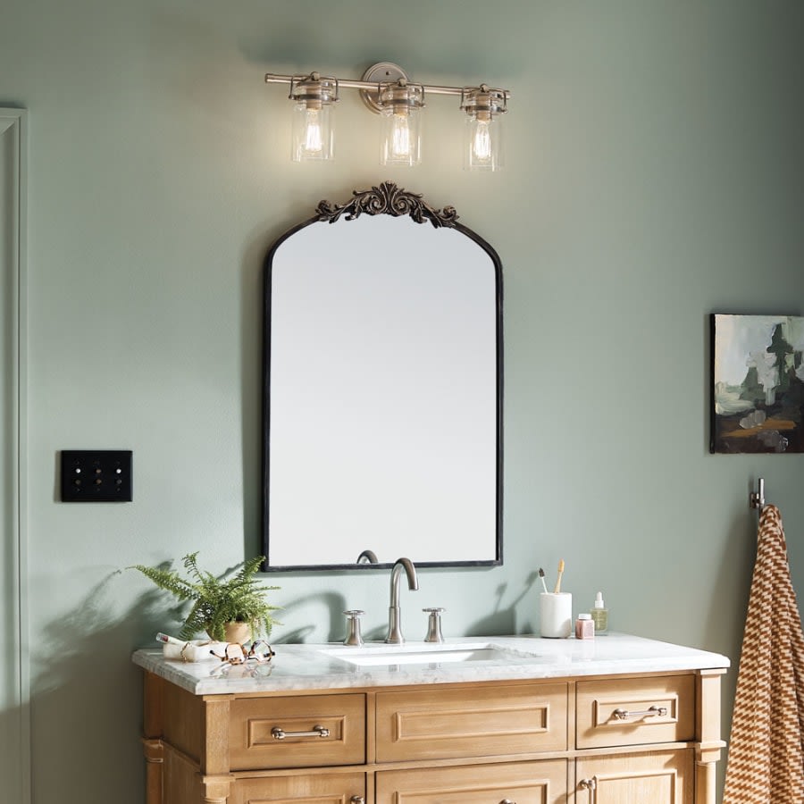 Brinley 3 Light 24" Wide Bathroom Vanity Light