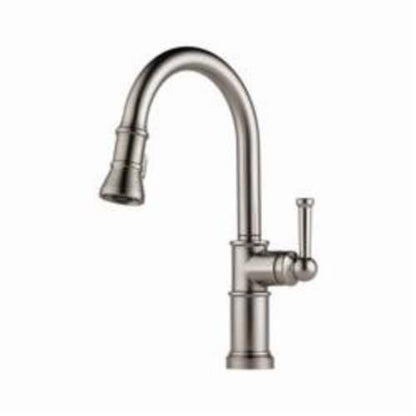 Artesso® Kitchen Faucet, Deck Mount, ADA, 1 Lever Handle, 1-Hole, Stainless