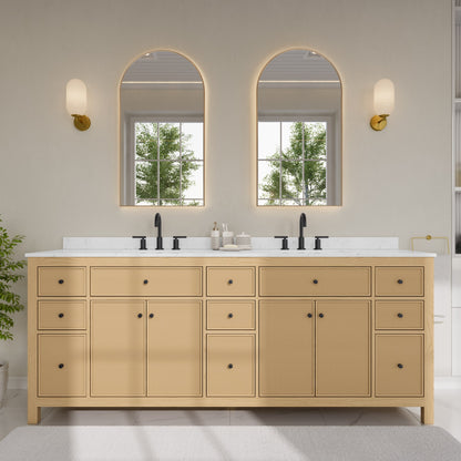 Pendry Double Bathroom Vanity - 84W x 35H x 22D