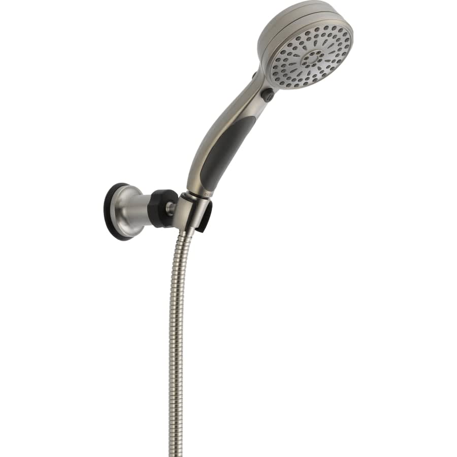 Universal Showering Components 2.5 GPM Multi Function Hand Shower Package with Hose and Wall Holder