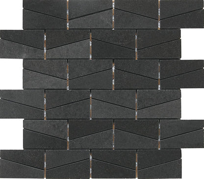 Stone a la Mod Urban Bluestone Wedge, Straight Edge 2X3 Polished