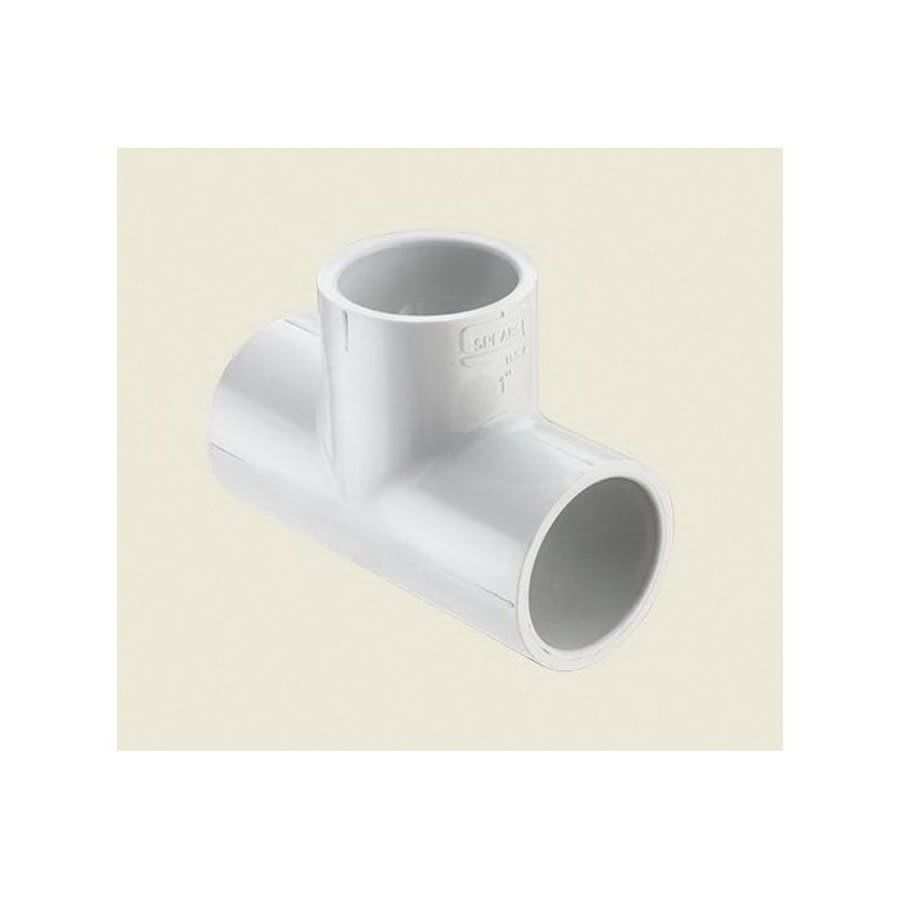 Tee, 1 in, Socket, SCH 40/STD, PVC