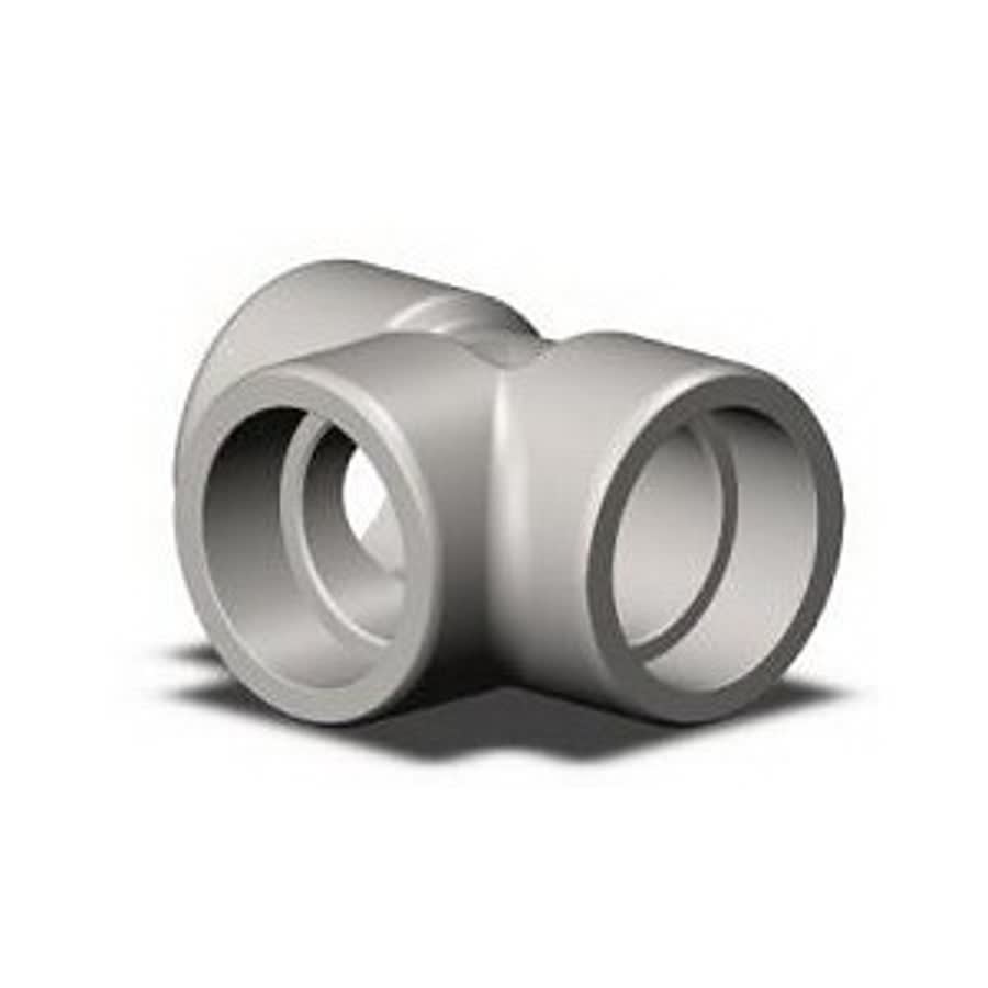 Tee, 1/2 in, Socket Weld, SCH 80/XH, Forged Steel, 3000 lb