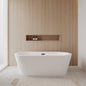 Mermaid Freestanding Bathtub - 71W x 23.25H x 33.5D