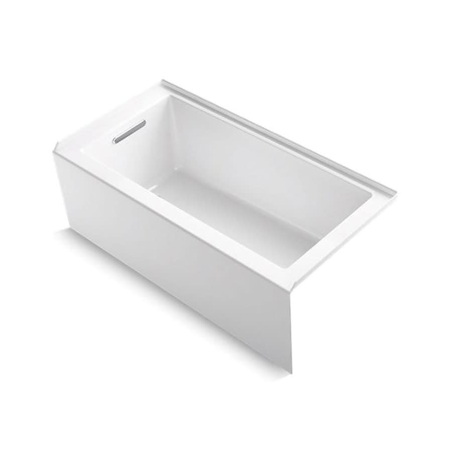 Underscore® Alcove Tub, ADA, 60 x 30 x 19 in, Left Hand Drain, White