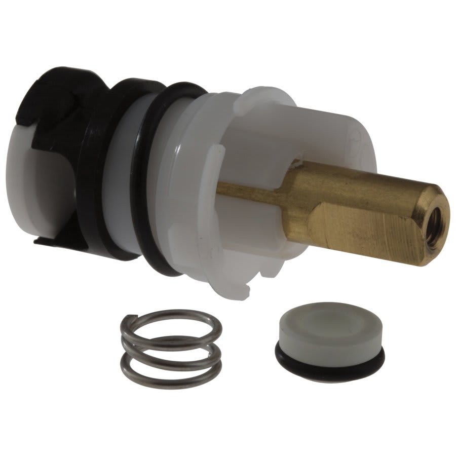 Replacement Stem Assembly With Ceramic Seat and Spring, For Use With 2-Handle Faucet, Ceramic