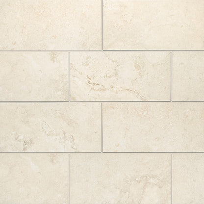 Lunaris Beige 12x24 Porcelain Field Tile Matte
