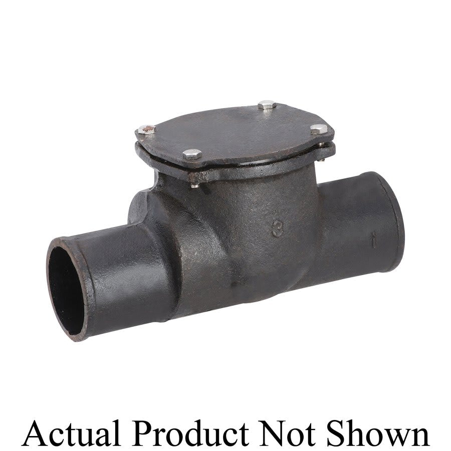 Backwater Valve, 4 in, Cast Iron