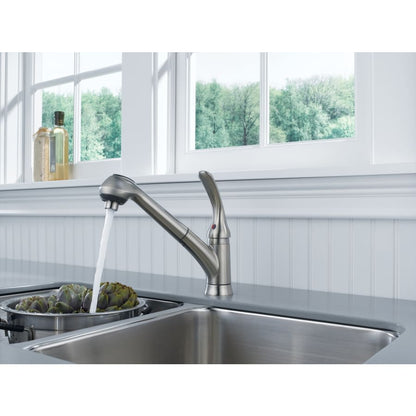 Foundations Core-B Pull-Out Kitchen Faucet with Optional Base Plate - Includes Lifetime Warranty