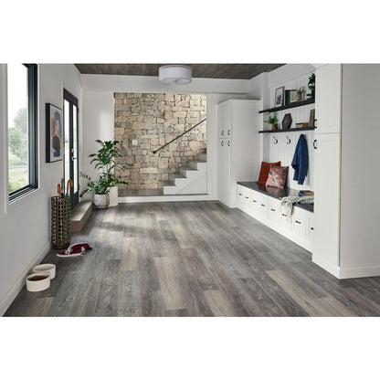 Lake Annette Oak 12 MIL x 7 in. W x 48 in. L Click Lock Waterproof Luxury Vinyl Plank Flooring (23.8 sq. ft. / case)