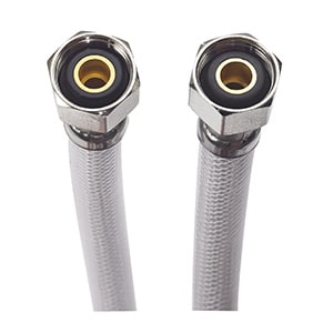 PVC Faucet Supply Line 1/2" Comp X 1/2" IPS X 20"