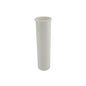 Tubular Tailpiece, 1-1/2 in, Tube x Flange, White