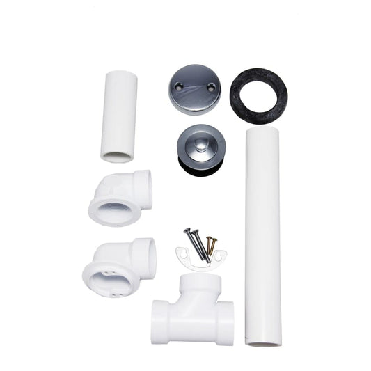 1-1/2" PVC Tub Drain Trim / Fitting - Lift and Turn