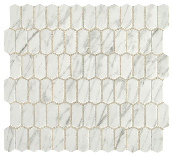 Statuette Venetian White Picket 1X2 Matte