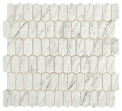Statuette Venetian White Picket 1X2 Matte