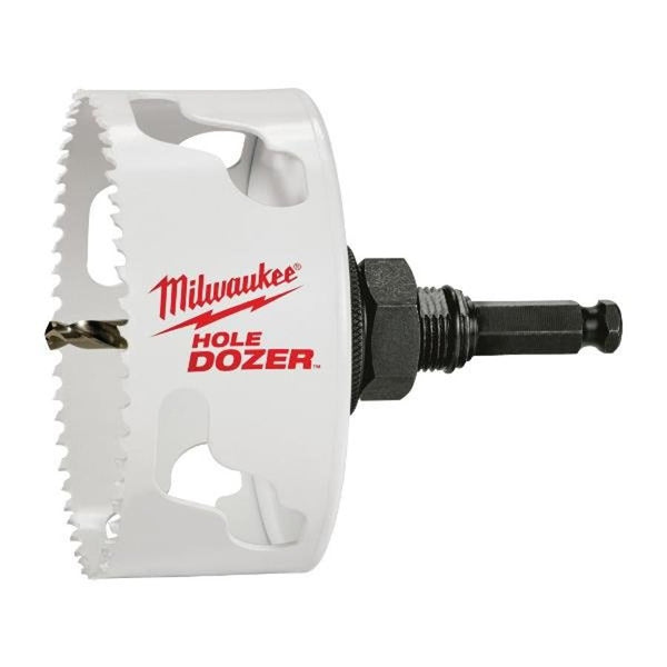 HOLE DOZER™ Ice Hardened™ Hole Saw, 4-1/4 in Dia, 1-5/8 in, D Cutting, Bi-Metal/8% Cobalt Cutting Edge