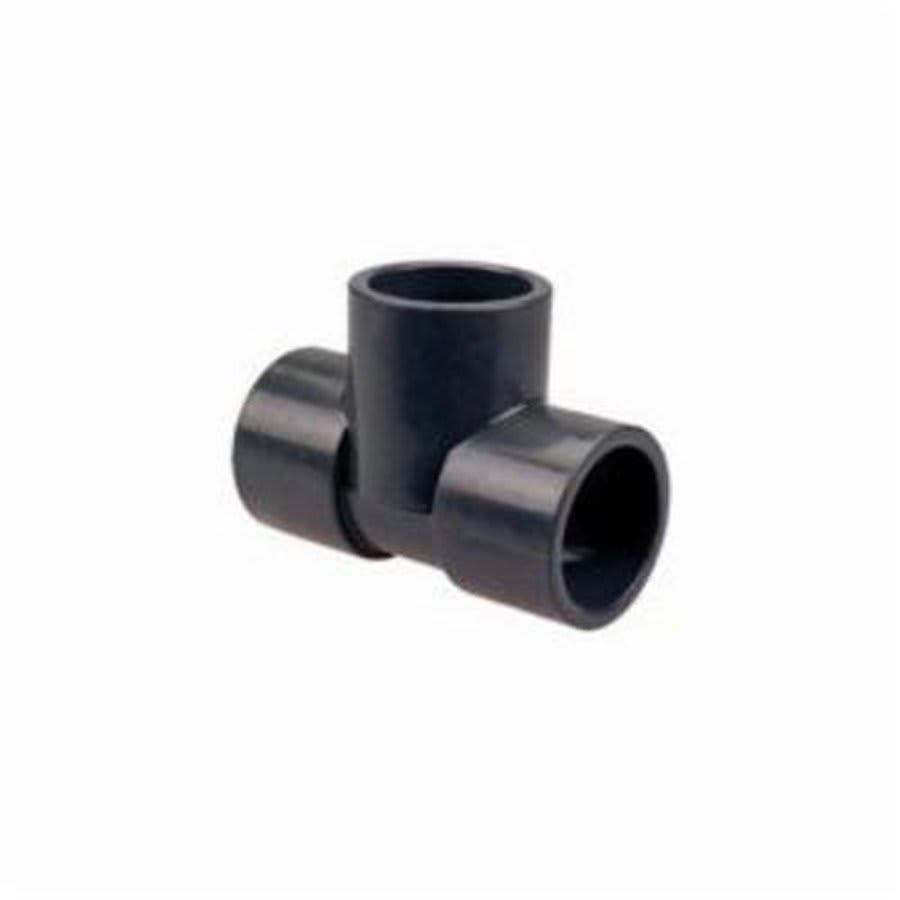 Tee, 4 x 2 in, Socket, SCH 80/XH, PVC