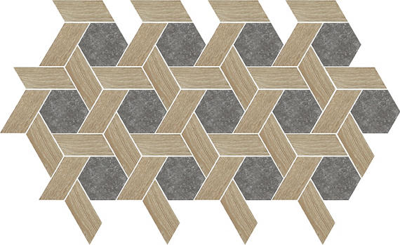 Historic Limestone Legacy Blend Hexagon 12X10 Matte