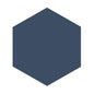 BLOCK HEXAGON AZUL MATTE 5X6