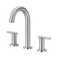 Parma® Widespread Lavatory Faucet, ADA, 2 Handle, 3-Hole, 1.2 gpm, Brushed Nickel